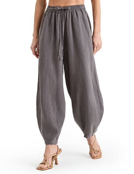 Брюки женские серии LINEN, цвет серый, фото 2