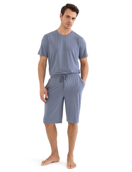 Шорты мужские серии Bamboo, цвет серый, фото 1