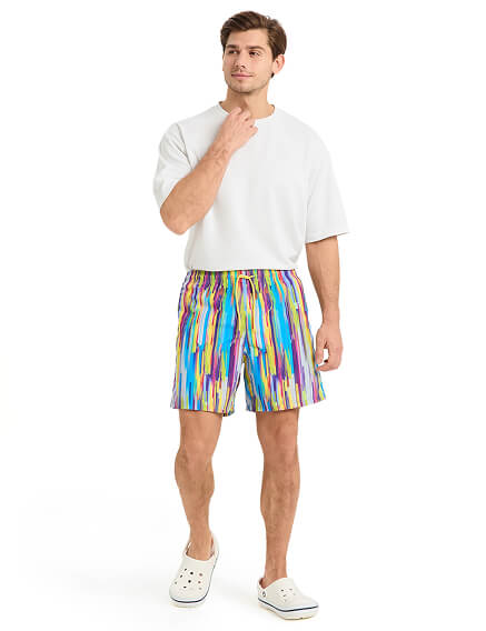 Шорты плавательные, цвет желтый, фото 1