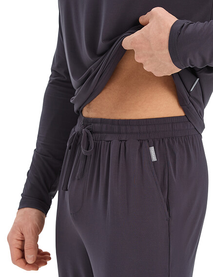 Брюки мужские серии Bamboo, цвет темно-серый, фото 3