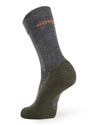 Термоноски мужские для охоты и рыбалки серии HUNTER, цвет серо-зеленый, фото 2