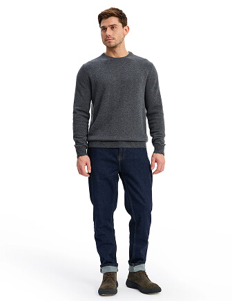 Джемпер Merino Base, цвет графитовый, фото 3