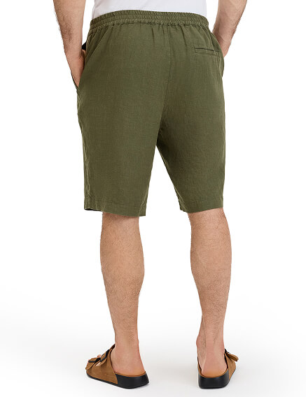 Шорты мужские casual, цвет хаки, фото 3