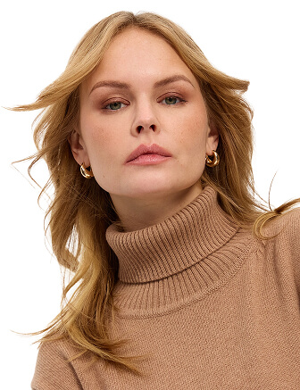 Свитер Merino Base из шерсти, цвет бежевый, фото 2