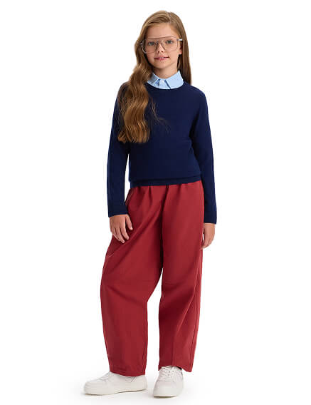 Джемпер CashTouch детский, цвет чернильный, фото 2