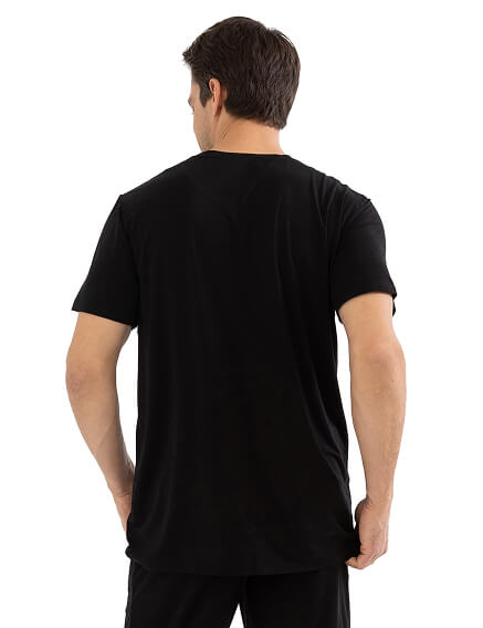 Футболка мужская серии Bamboo, цвет черный, фото 2
