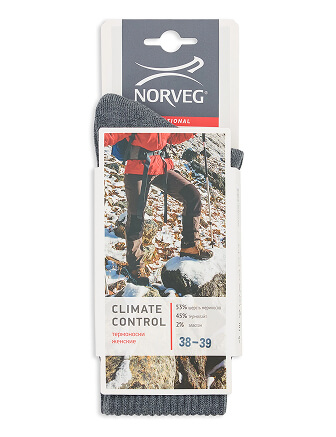 Термоноски женские серии CLIMATE CONTROL, цвет антрацит, фото 3