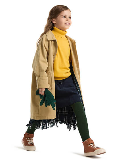 Шерстяной свитер Cash Touch для девочек, фото 3