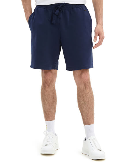 Шорты мужские укороченные Cotton, цвет темно-синий, фото 2