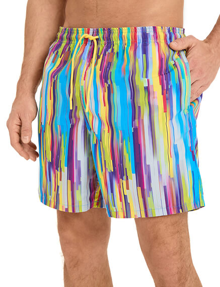 Шорты плавательные, цвет желтый, фото 3