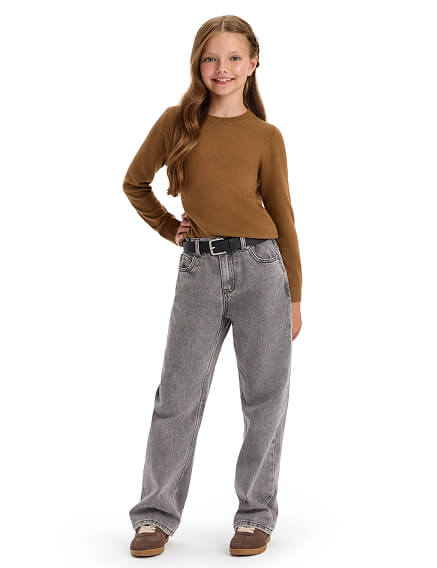 Джемпер CashTouch детский, цвет миндаль, фото 2