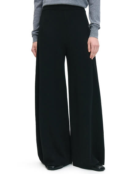 NORVEG Comfort Брюки-палаццо женские трикотажные, цвет черный, фото 1