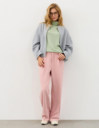 Водолазка женская Cash Touch, цвет шалфей, фото 3