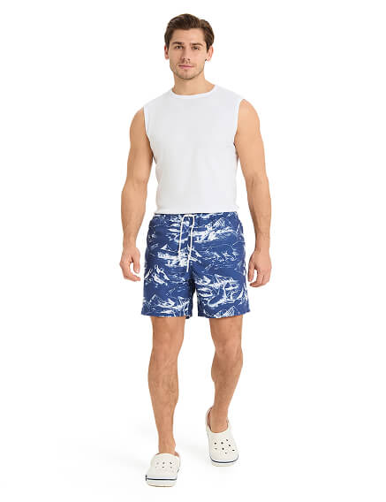 Шорты плавательные, цвет синий мулине, фото 1