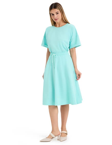 Юбка женская ORGANOMICA Cotton, цвет тиффани, фото 1