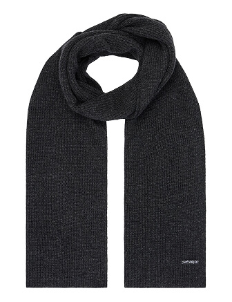 Шарф женский, цвет антрацит, фото 1