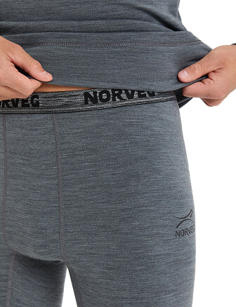 SOFT Комплект термобелья мужской, цвет серый, фото 3