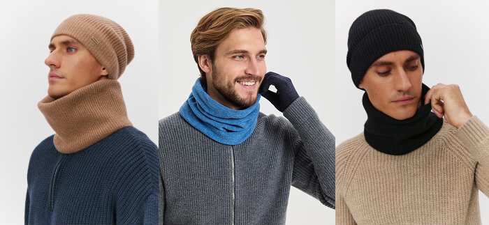 Мужской снуд: как выбрать и надеть аксессуар красиво