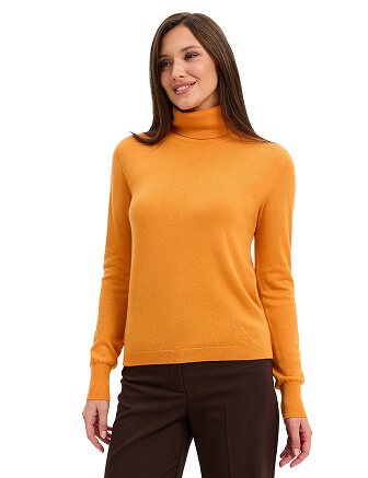 Водолазка женская Cash Touch, цвет оранжевый, фото 1