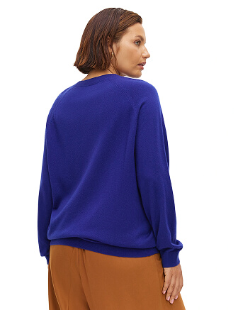 Джемпер Cash Touch женский, цвет индиго, фото 2
