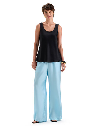 Топ женский SILK, цвет черный, фото 3