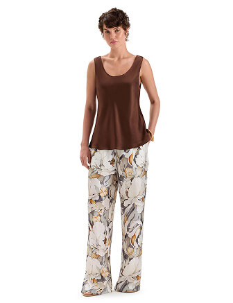 Топ женский SILK, цвет шоколад, фото 3