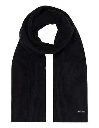 Шарф женский, цвет черный, фото 1