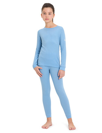 SOFT Комплект термобелья для девочек-подростков, цвет голубой пепельный, фото 1