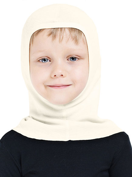 Подшлемник детский серии SOFT, цвет молочный, фото 3