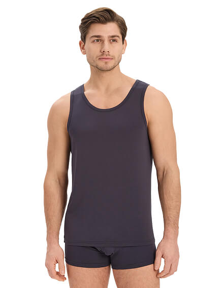 Майка мужская серии Bamboo, цвет темно-серый, фото 1