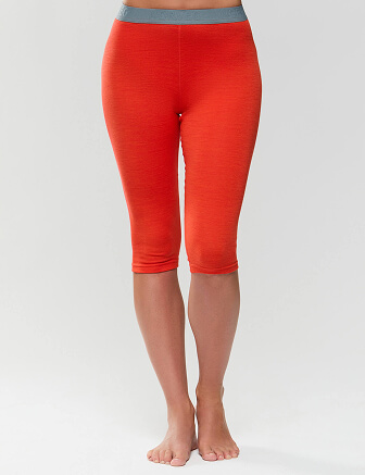 Комплект термобелья женский серии SPORT WOOL, цвет красный, фото 3