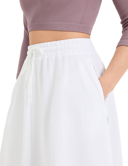 Юбка женская ORGANOMICA Cotton, цвет белый, фото 3