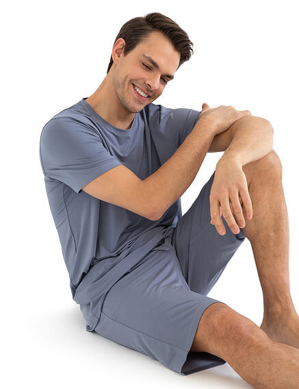 Футболка мужская серии Bamboo, цвет серый, фото 1