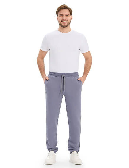 Джоггеры мужские серии Cotton, цвет серый, фото 1