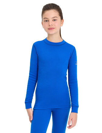 SOFT Комплект термобелья для девочек-подростков, цвет ультрамарин, фото 2