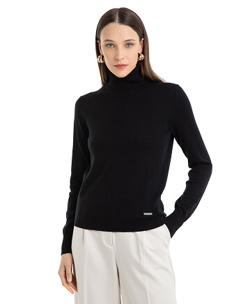 Водолазка женская Cash Touch, цвет черный, фото 1