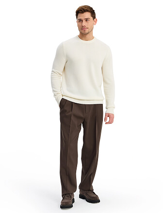 Джемпер Merino Base, цвет молочный, фото 3