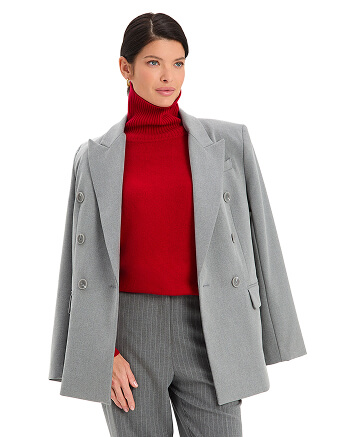 Свитер Merino Base из шерсти, цвет алый, фото 3