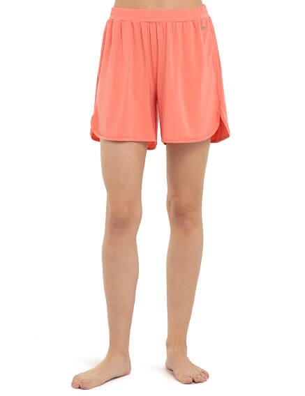 Шорты женские серии Bamboo, цвет коралловый, фото 2
