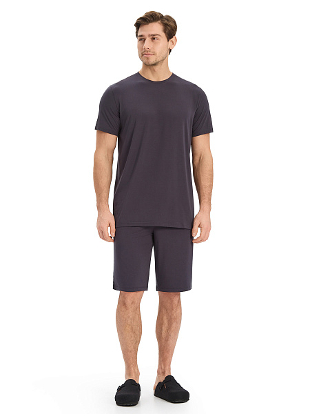 Футболка мужская серии Bamboo, цвет темно-серый, фото 5