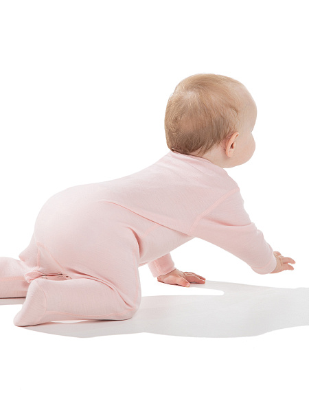 Комбинезон детский серии SOFT Woolmark, цвет розовый, фото 5