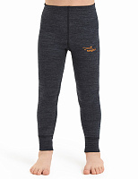 Термобелье кальсоны серии ACTIVE KIDS, двухслойное термобелье Антрацит