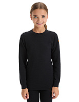 Термофутболка для девочек - подростков серии ACTIVE KIDS Черный