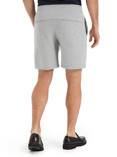 Шорты Cotton ORGANOMICA мужские укороченные, цвет светло-серый, фото 3