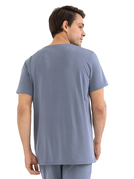 Футболка мужская серии Bamboo, цвет серый, фото 5