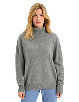 Свитер Merino Base из шерсти Светло-серый