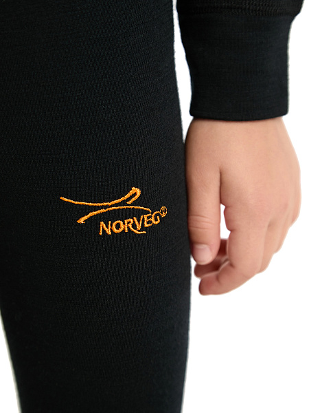 Термофутболка для мальчиков с длинным рукавом серии ACTIVE KIDS, двухслойное термобелье, фото 5