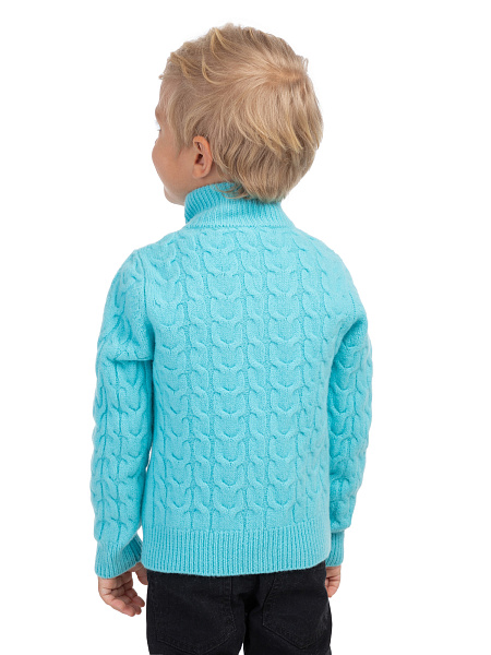 Кофта на молнии Super Fine Merino Wool, фото 4