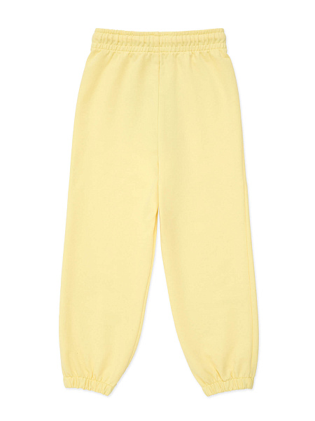 Брюки-джоггеры детские для мальчиков серии Cotton, цвет желтый, фото 3