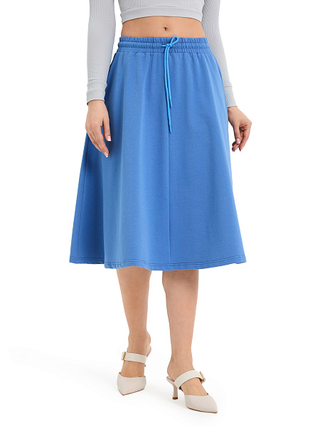 Юбка женская ORGANOMICA Cotton, цвет джинс, фото 4